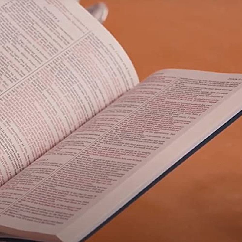 KJV Holy Bible: Gift and Award, Purple Leather-Look, Red Letter, Comfort Print: