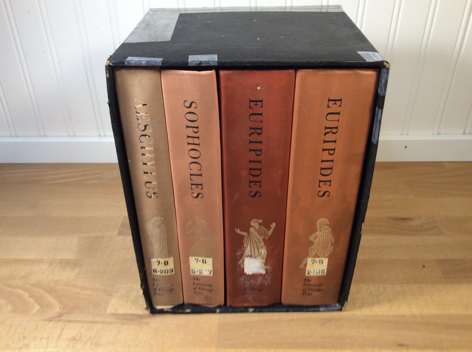 The Complete Greek Tragedies, Euripides, Sophocles, Chicago Press, 4 Book Set