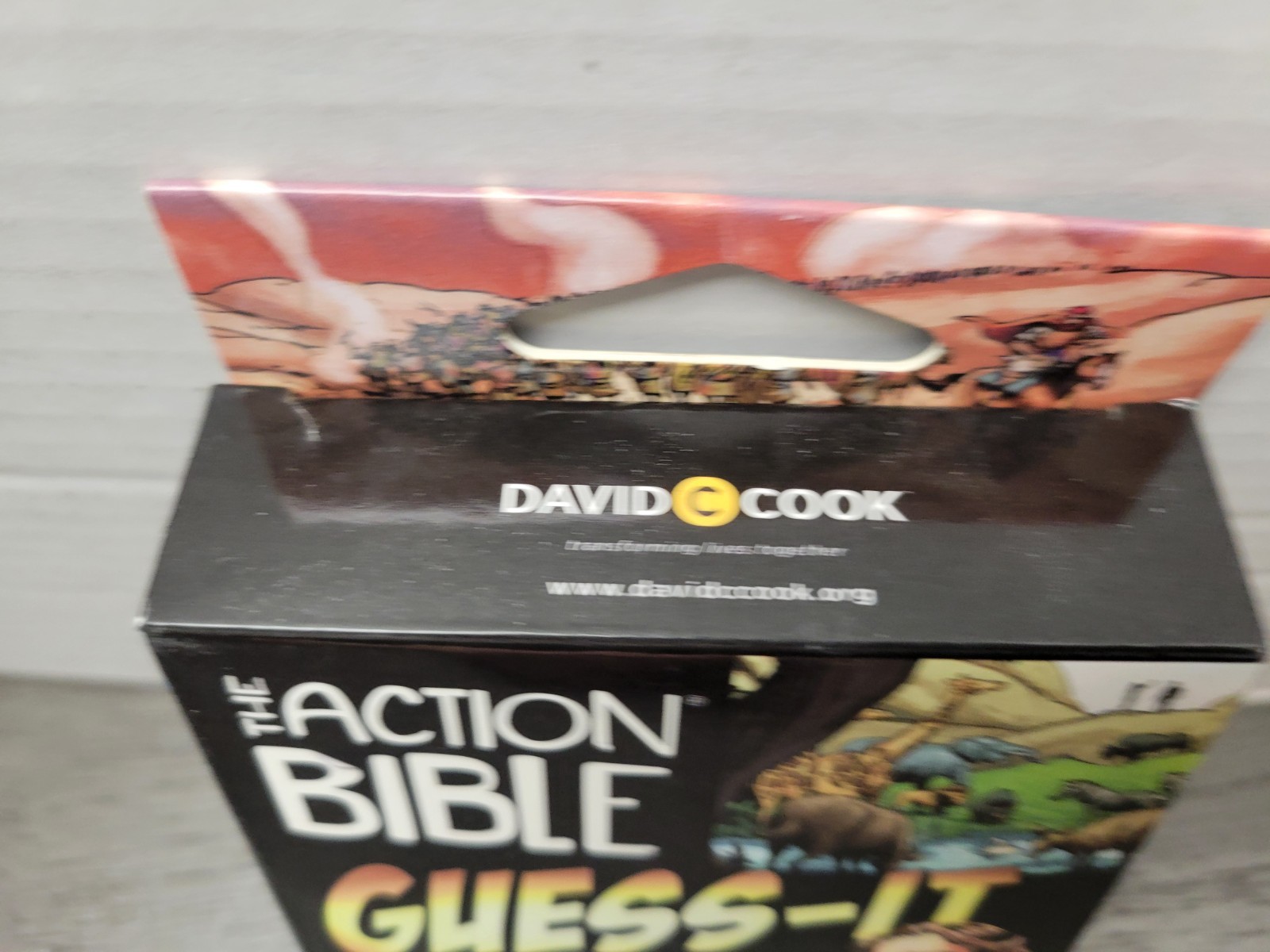 The Action Bible: Guess-It Card Game, Trivia Learning Fun for Kids Ages 8-12
