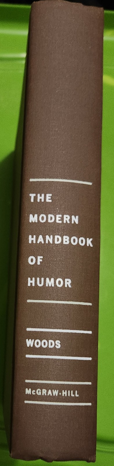 The Modern Handbook of Humor 600 PAGES – MORE THAN 6,000 JOKES HC, 1967
