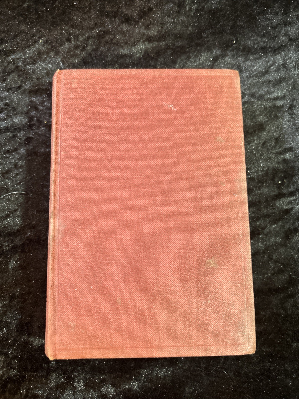 Vintage HOLY BIBLE American Bible Society circa 1939 – Burgundy h/c 6&Prime; x 4.25&Prime;