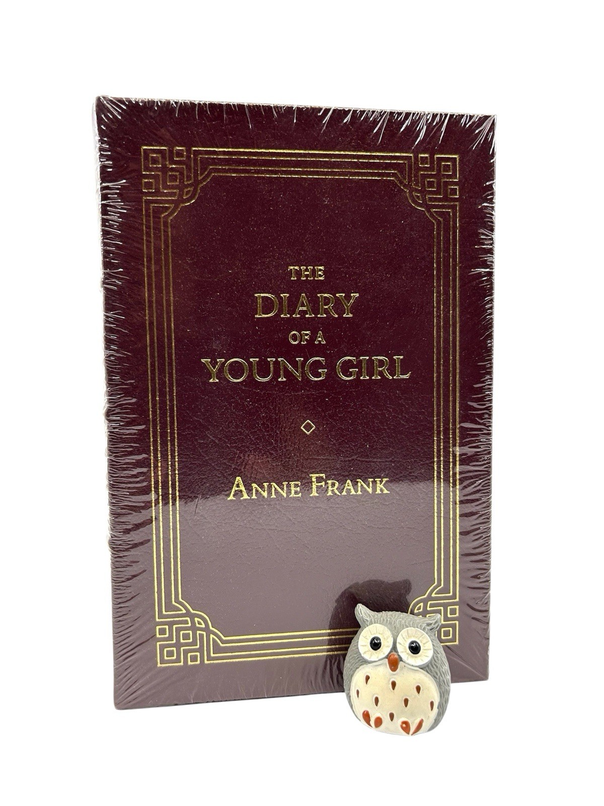 EASTON PRESS The Diary of a Young Girl Anne Frank Leather WWII Holocaust SEALED