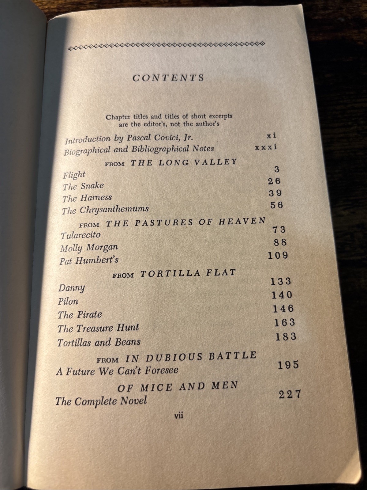 The Portable Steinbeck Revised And Enlarged Edition 736 Pages 1978 Penguin