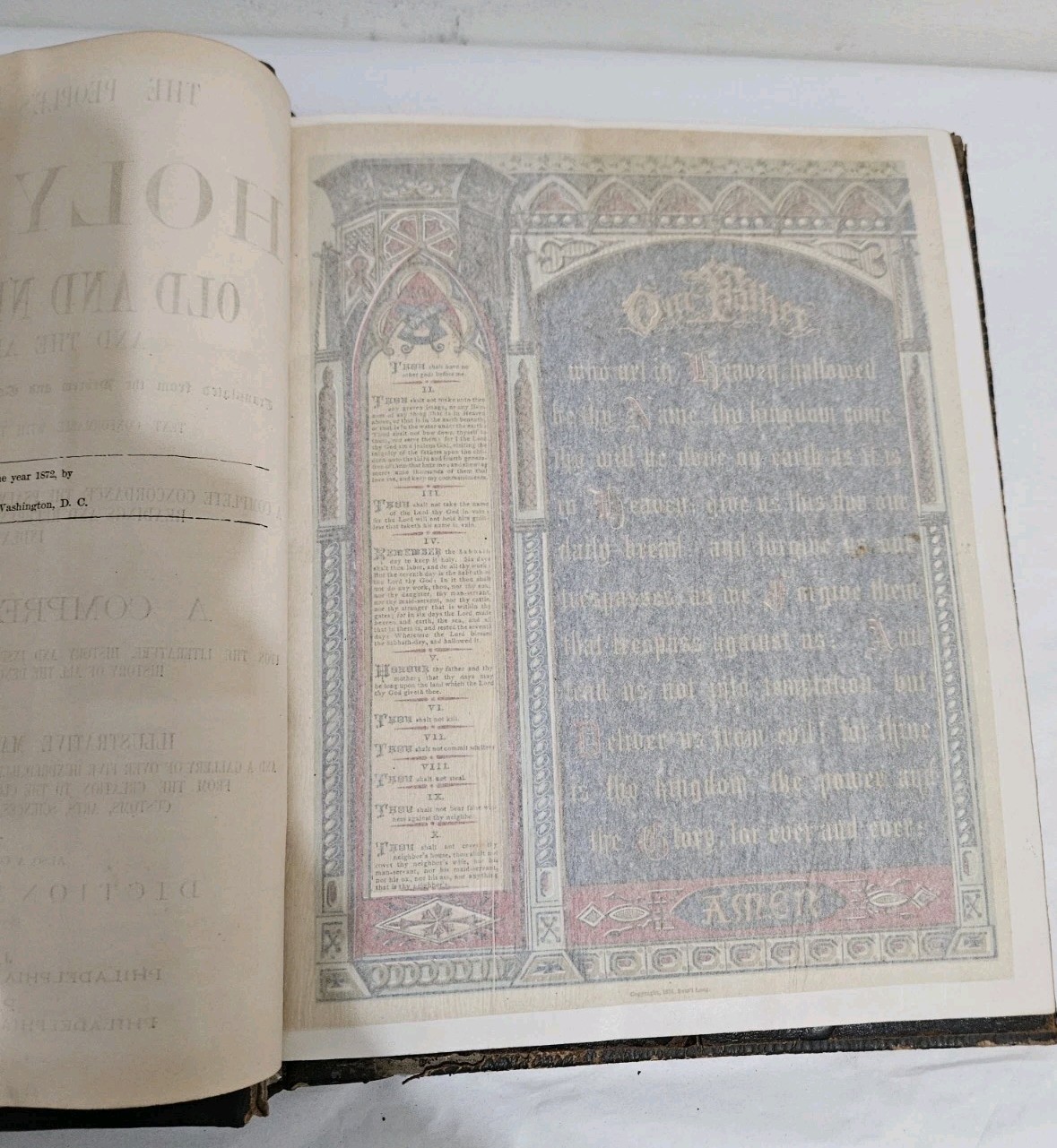 The Peoples&rsquo;s Standard Edition Of The Holy Bible- As is. 1872-1875