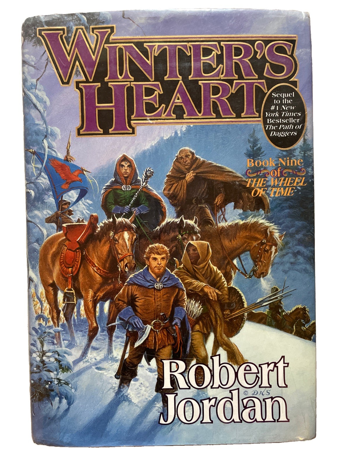 Winter&rsquo;s Heart by Jordan, Robert Book 9 of The Wheel of Time, Hard Cover