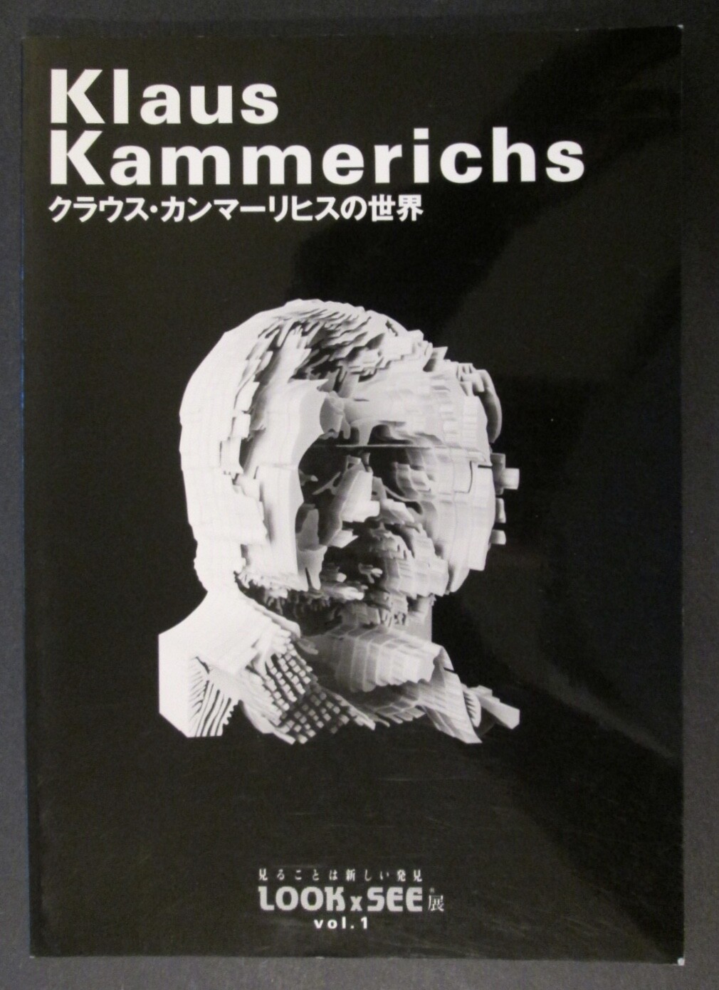 Very Rare KLAUS KAMMERICHS LOOK x SEE Art Book / Catalog ~ In English & Japanese