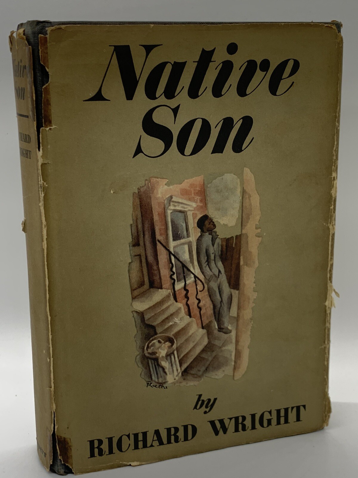 Native Son by Richard Wright 1940 Hardcover Dust Cover Jacket