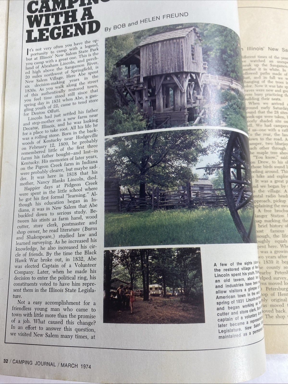 Camping Journal March 1974 Buyer&rsquo;s Guide Outdoor Recreation Magazine