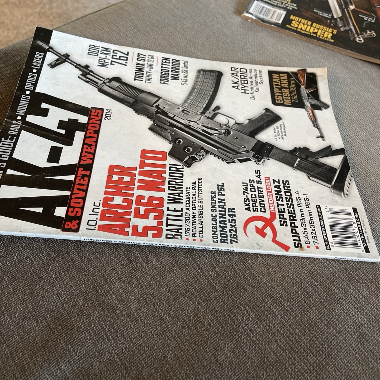 Gun Buyer&rsquo;s Annual AK47 Soviet Weapons Archer Kalashnikov AR Military Black Guns