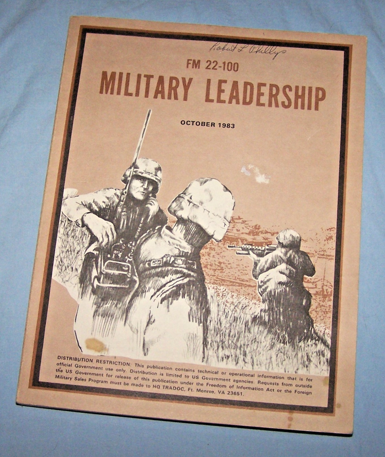 Military Leadership FM 22-100 October 1983 PB-315 pages