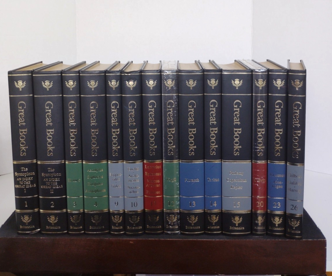 Britannica Great Books Of The Western World 2nd Edition 1990 Choose your Volume