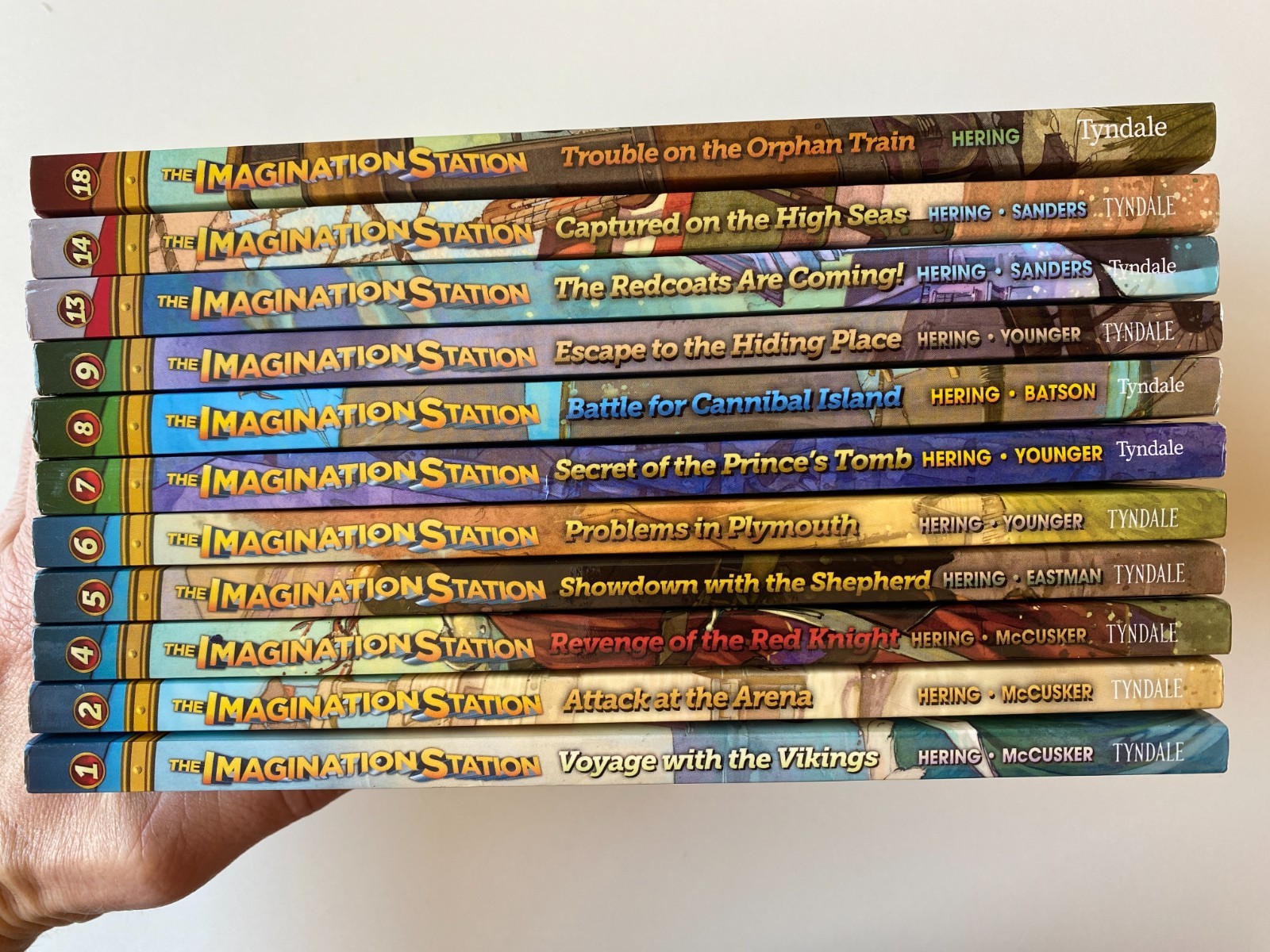 IMAGINATION STATION LOT 11~Marianne Hering~HIGH SEAS~REDCOATS~ORPHAN TRAIN~ARENA