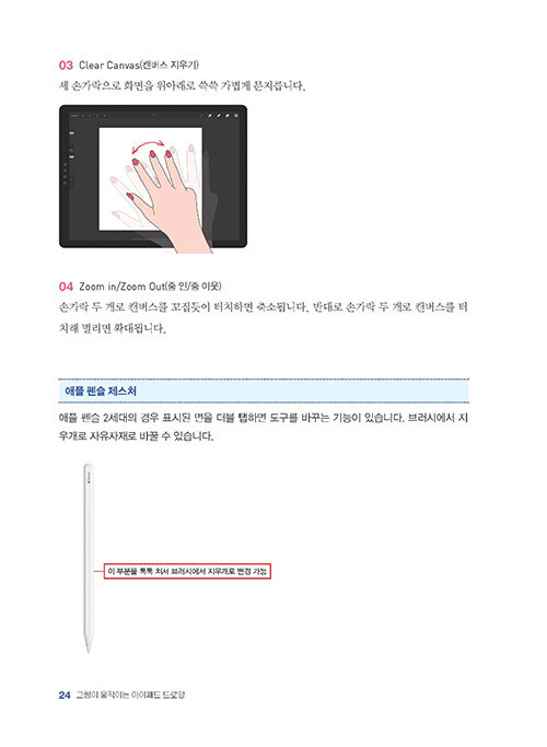 그림이 움직이는 아이패드 드로잉 iPad drawing with moving pictures – Korean Guide