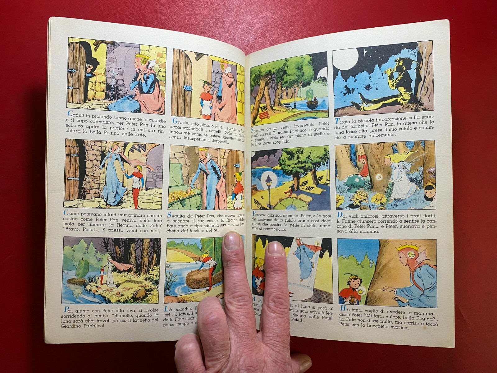 PETER PAN Ed. Audacia Supplemento a TEX (1954) Libro illustrato Dino BATTAGLIA