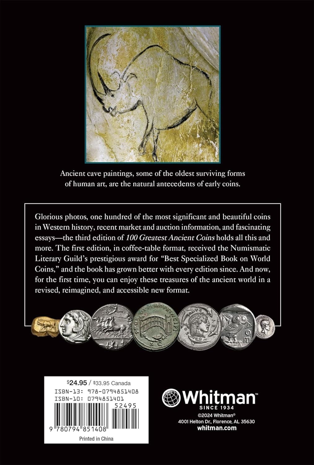 100 Greatest Ancient Coins Revised 3rd Edition 6×9 Harlan Berk Hardcover