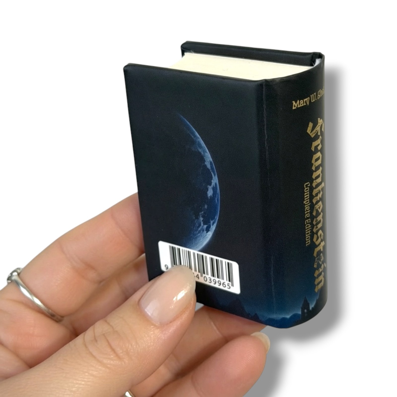 new 2026 Frankenstein by Mary W Shelley mini book complete edition hardcover 440