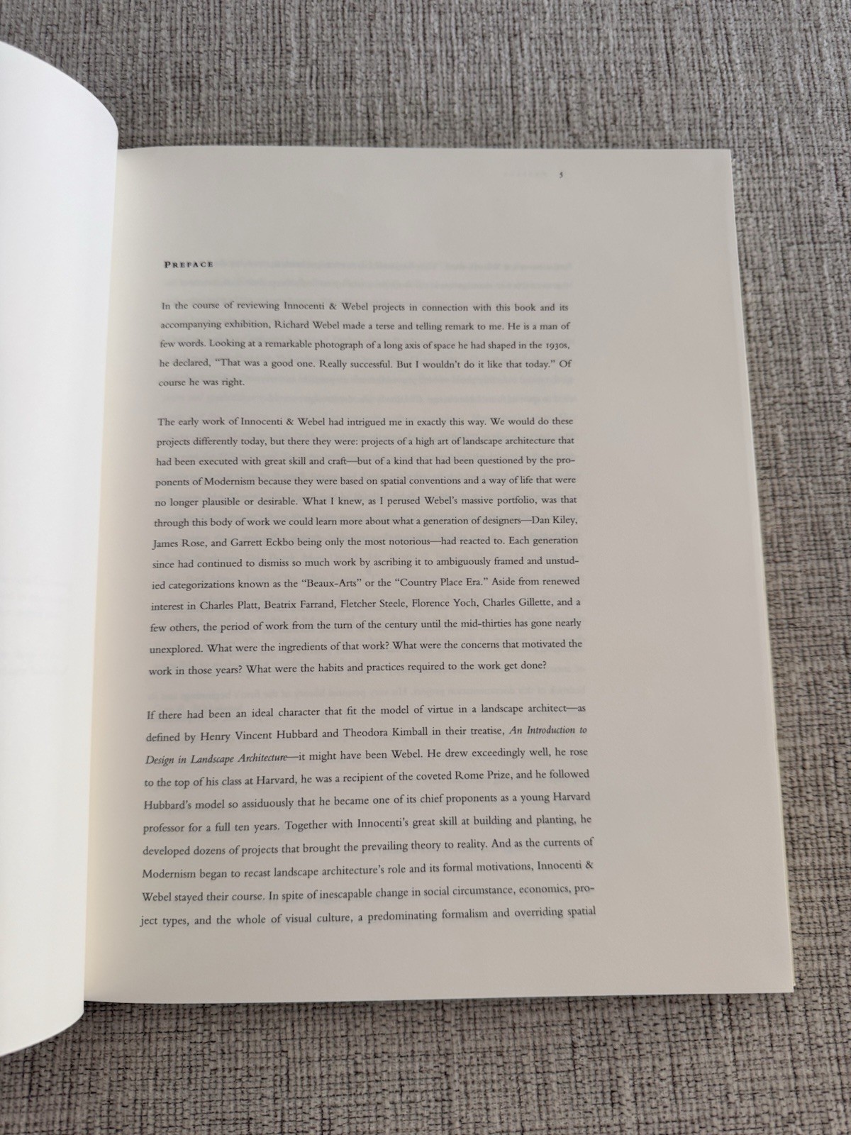 Making a Landscape of Continuity Innocenti & Webel HC 1997 Architecture Art