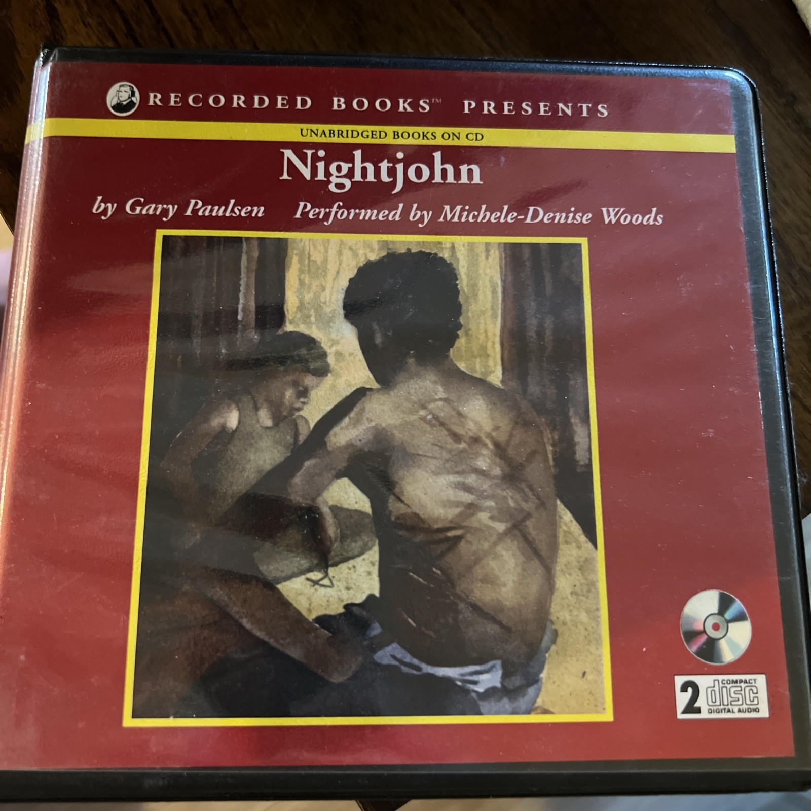 Nightjohn by Gary Paulsen 2 Disc Audiobook