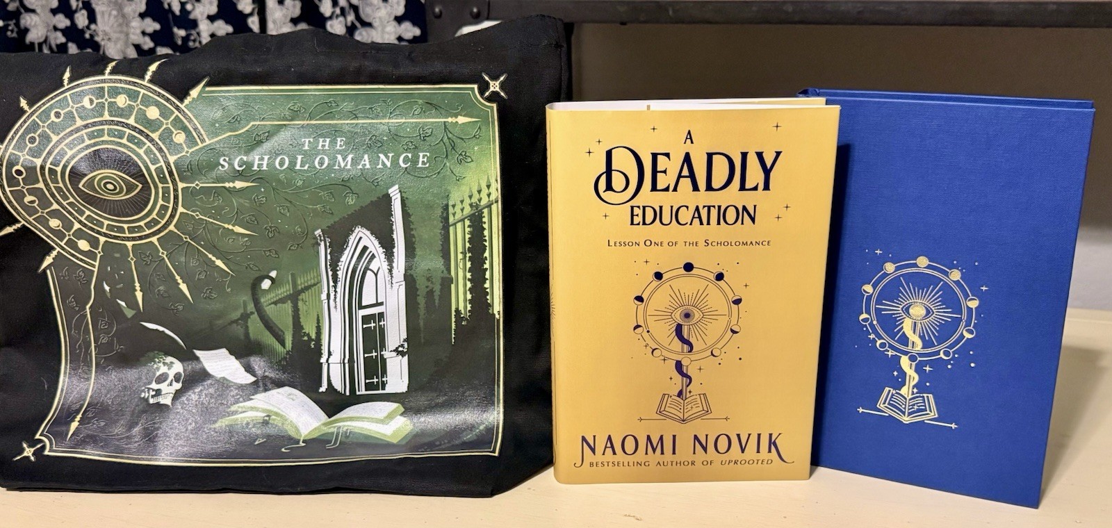 Illumicrate ✨A Deadly Education By Naomi Novik✨Special Edition With Tote!