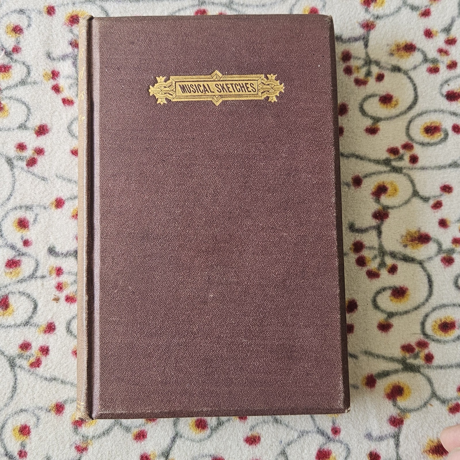MUSICAL SKETCHES By ELISE POLKO FIRST EDITION 1863 Hardcover