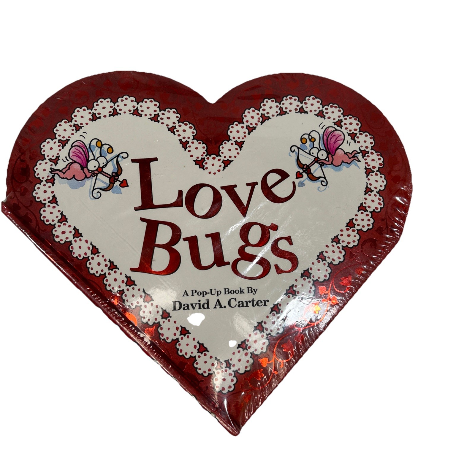 Love Bugs A Pop-Up Book David A. Carter Hardcover Vintage 1995 Bugs In A Box New