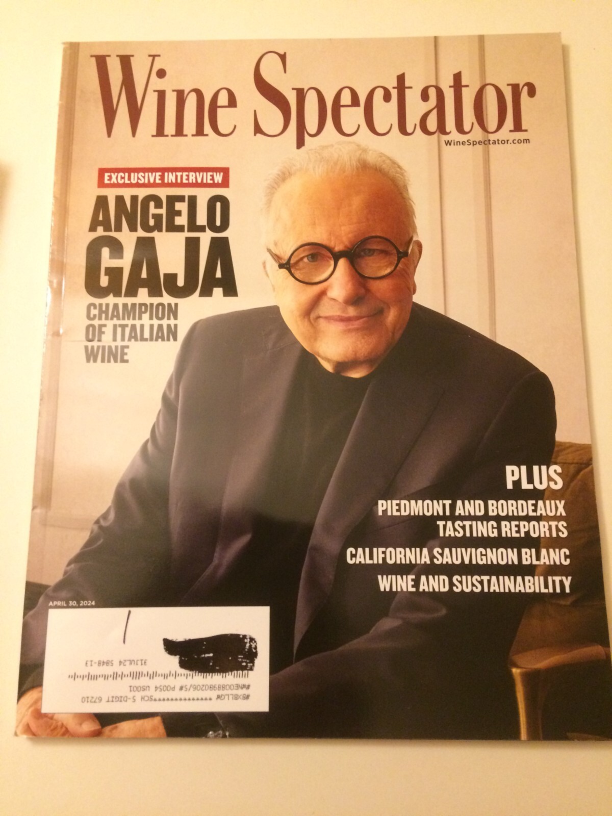 Wine Spectator Magazine~NEW~$5 Each~Dec 2023-Jan~Mar~Apr~May~June~July~Aug 2024