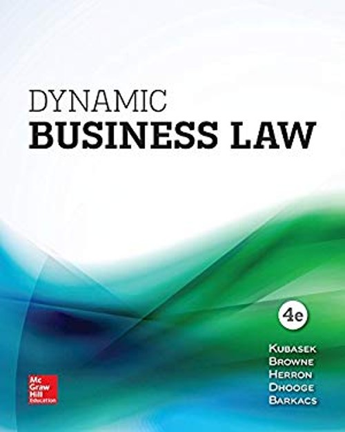 LooseLeaf for Dynamic Business Law Ringbound