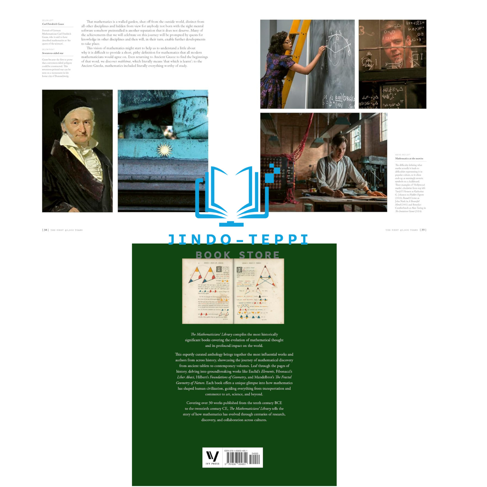 The Mathematicians&rsquo; Library Hardcover Math History Book 2025 Briggs