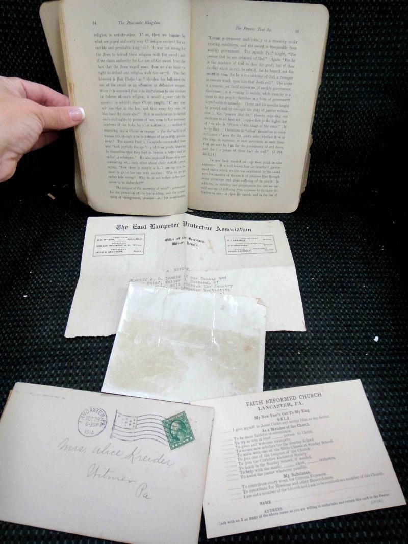 1903 antique MANUAL NEW TESTAMENT TEACHING bible unity resistance evil nonconfor