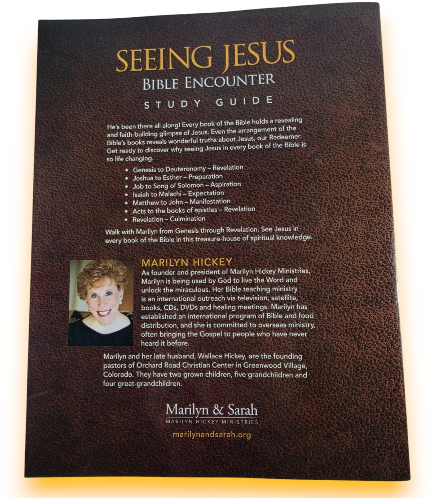 Seeing Jesus Bible Encounter Study Guide Marilyn Hickey Ministries VG