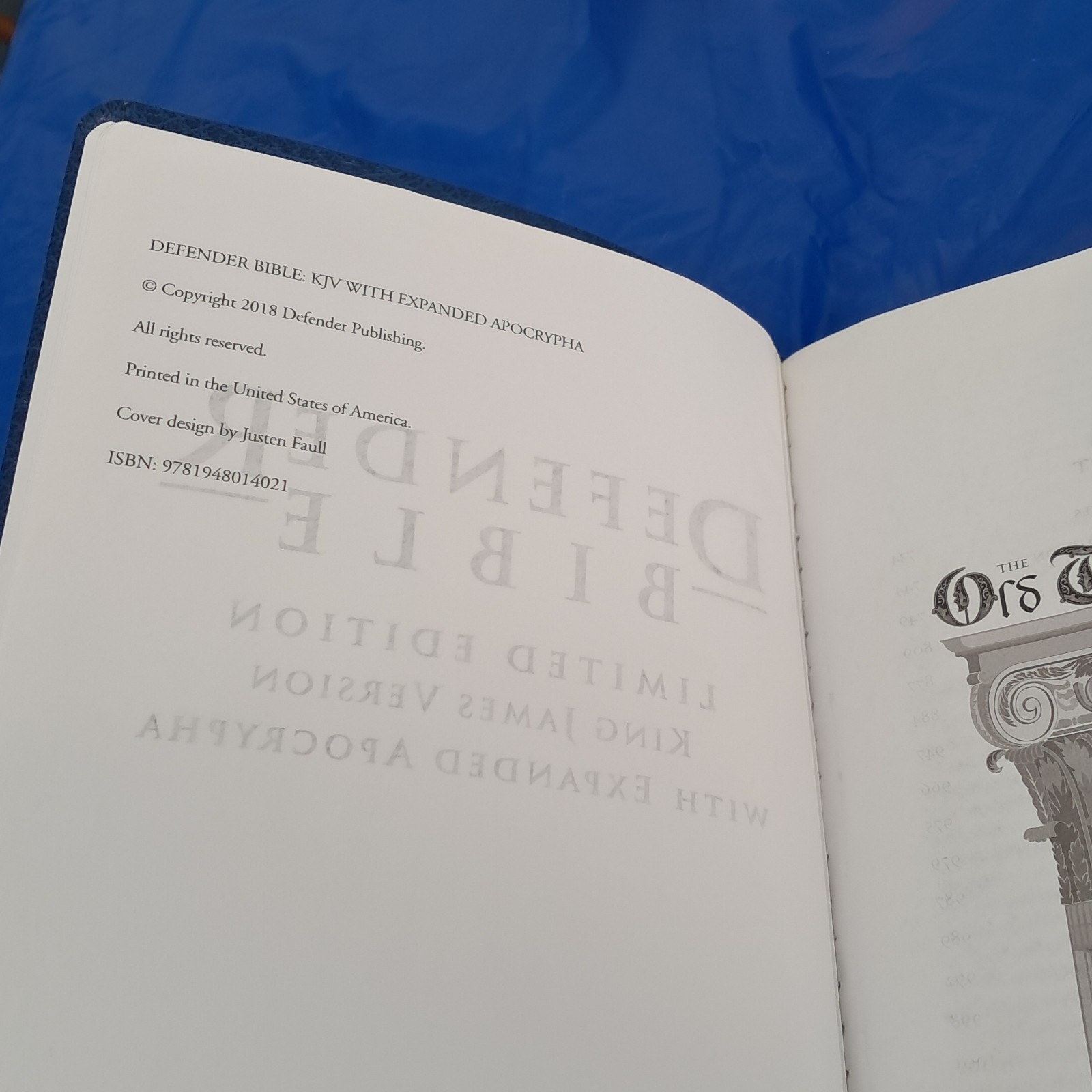 DEFENDER STUDY BIBLE LIMITED ED EXPANDED APOCRYPHA KJV ENOCH JUBILEE SKYWATCH TV