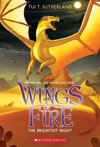 Wings of Fire Book Five: The Brightest Night – Paperback – GOOD