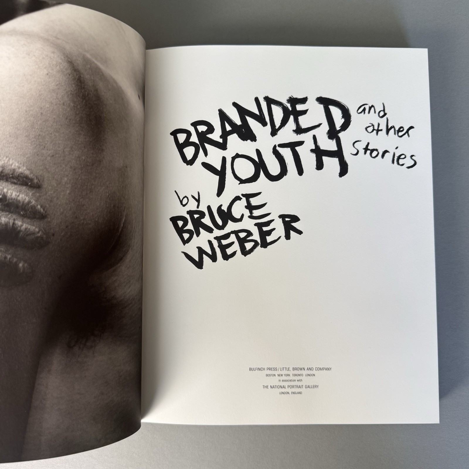 Branded Youth and Other Stories by Bruce Weber Hardcover 1st Edition 1997 Nice
