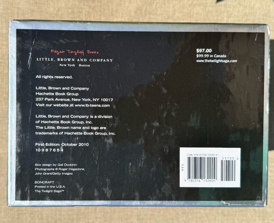 Twilight Saga Complete Collection by Stephenie Meyer (2010, Hardcover)