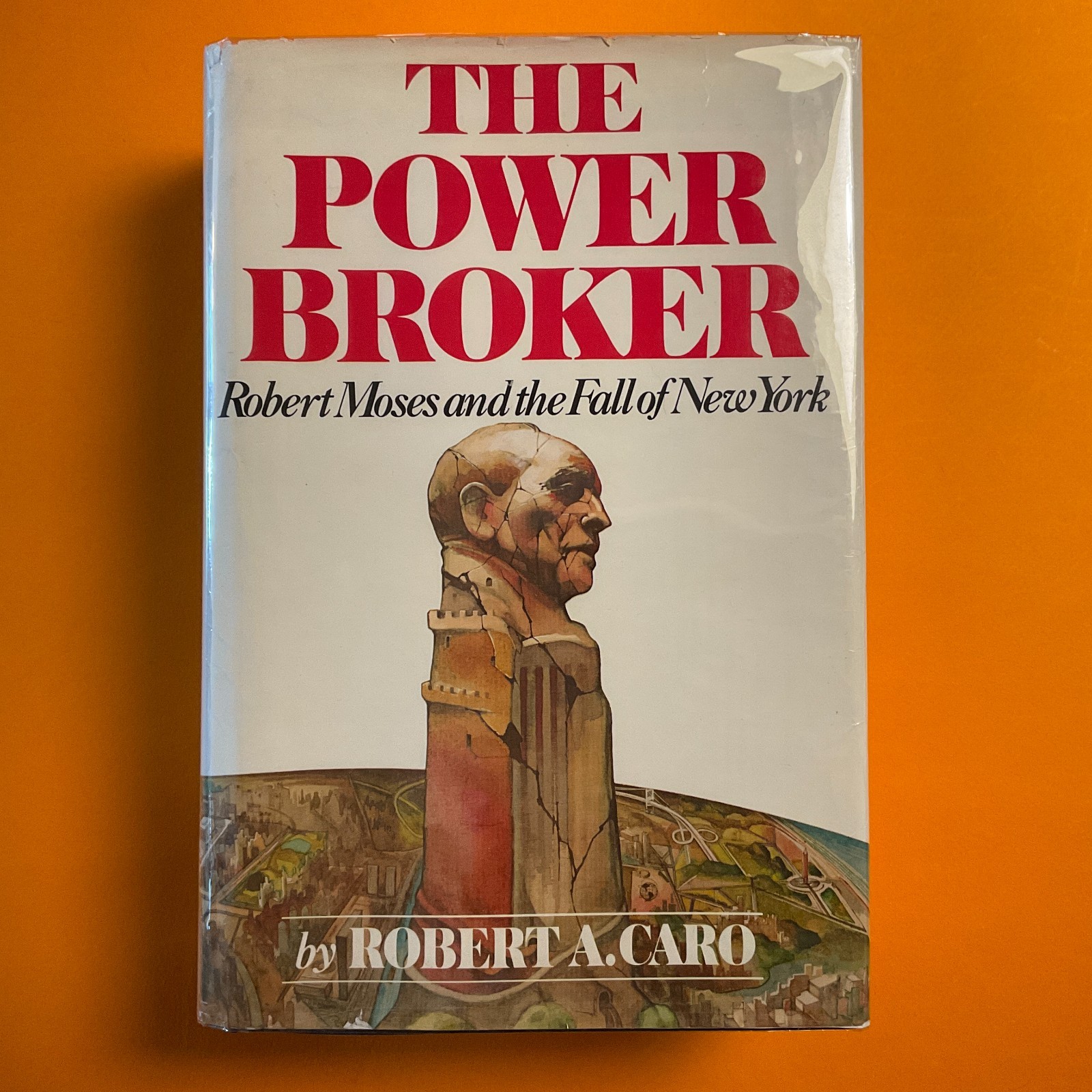 Robert A. Caro The Power Broker Hardcover HC DJ 3rd Printing 1989