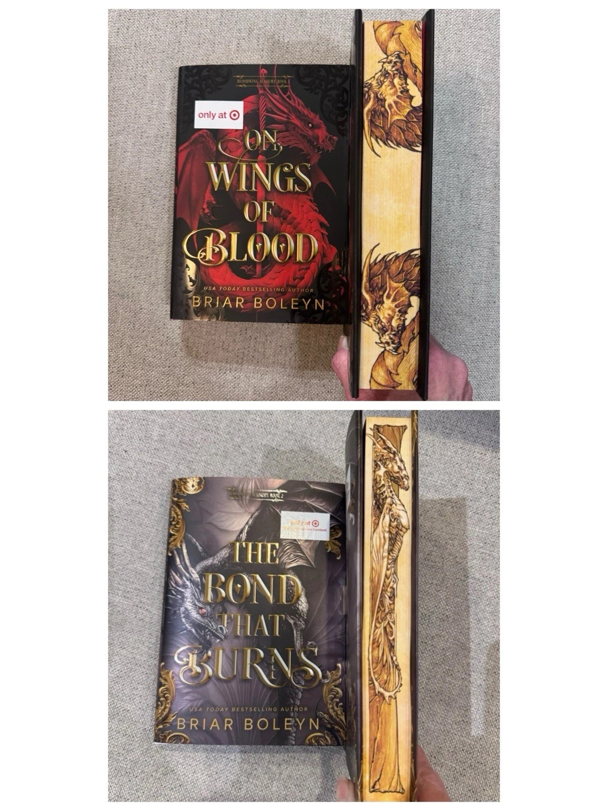 Bloodwing Academy Briar Boleyn On Wings Of Blood + The Bond That Burns Target Ed