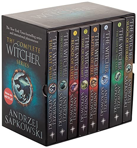 THE WITCHER BOXED SET: THE LAST WISH, SWORD OF DESTINY, By Andrzej Sapkowski