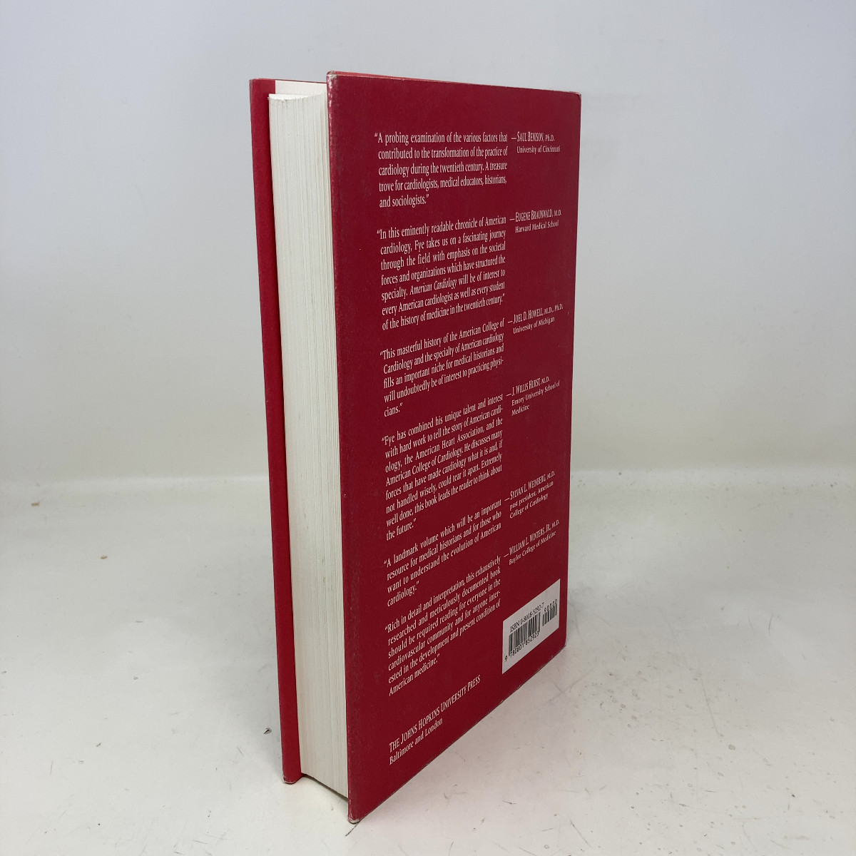 American Cardiology by Professor W. Bruce Fye HC First Edition Very Good 1996