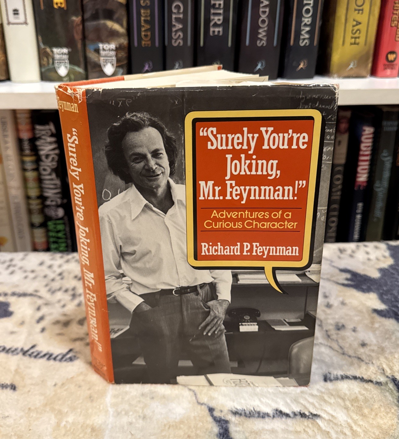 Surely You&rsquo;re Joking, Mr. Feynman! – Richard Feynman — First Edition/8th, HCDJ