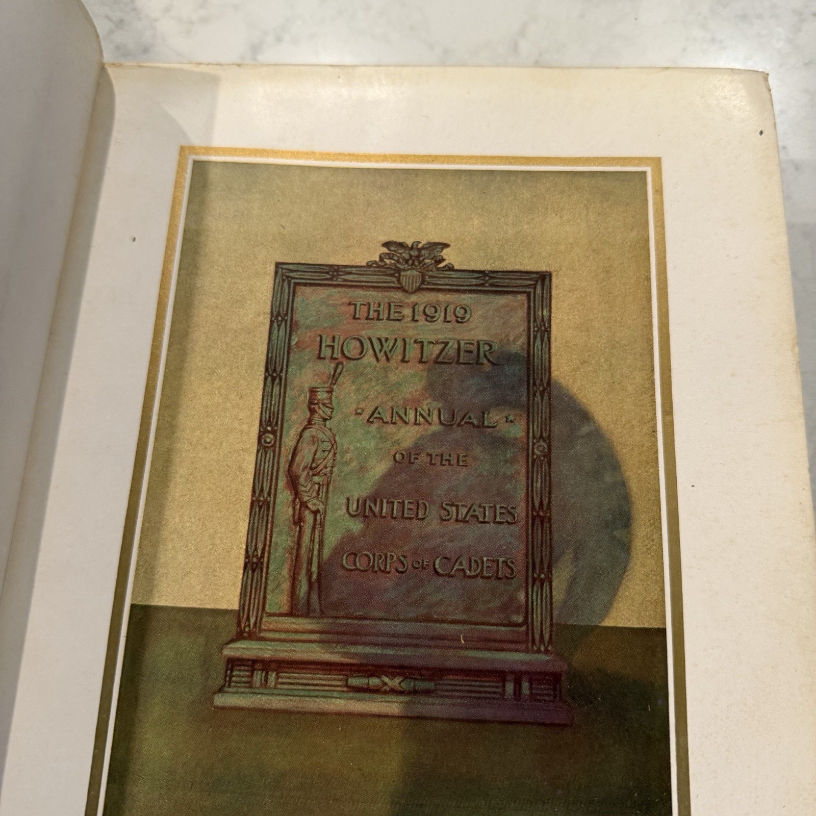 1919 HOWITZER West Point Military Academy Photo Book Cadets 464 Pages