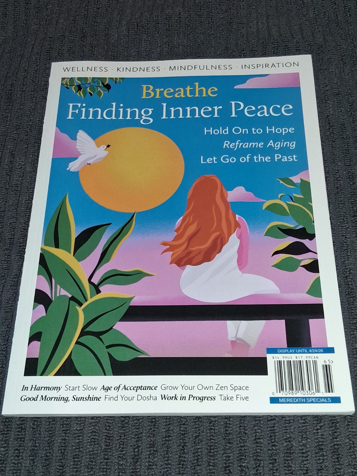 Finding Inner Peace: Breathe Magazine 2025 ~ Hold On To Hope ~ Let&rsquo;s Go Of Past