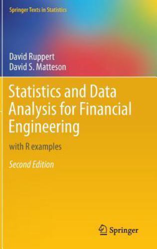 Statistics and Data Analysis for Financial Engineering: with R examples (Spring