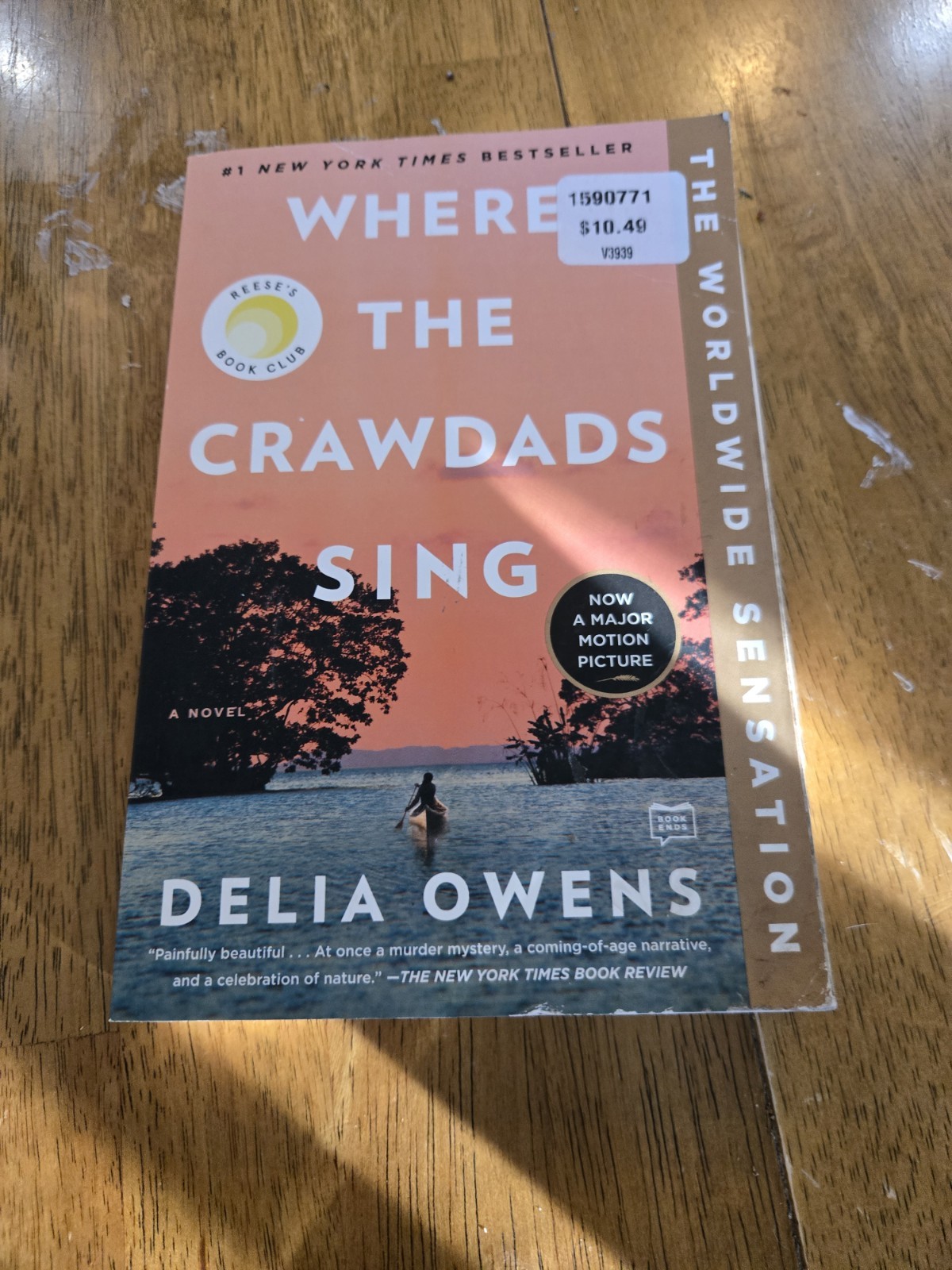 Where the Crawdads Sing Paperback Delia Owens Reese&rsquo;s Book Club Bestseller