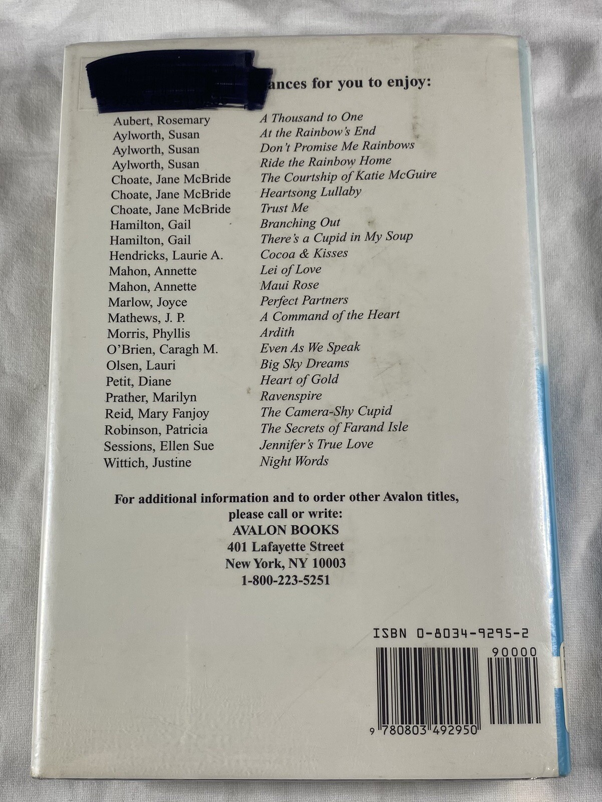 And Tyler Too? Ellen Gray Massey HC Ex Library Book