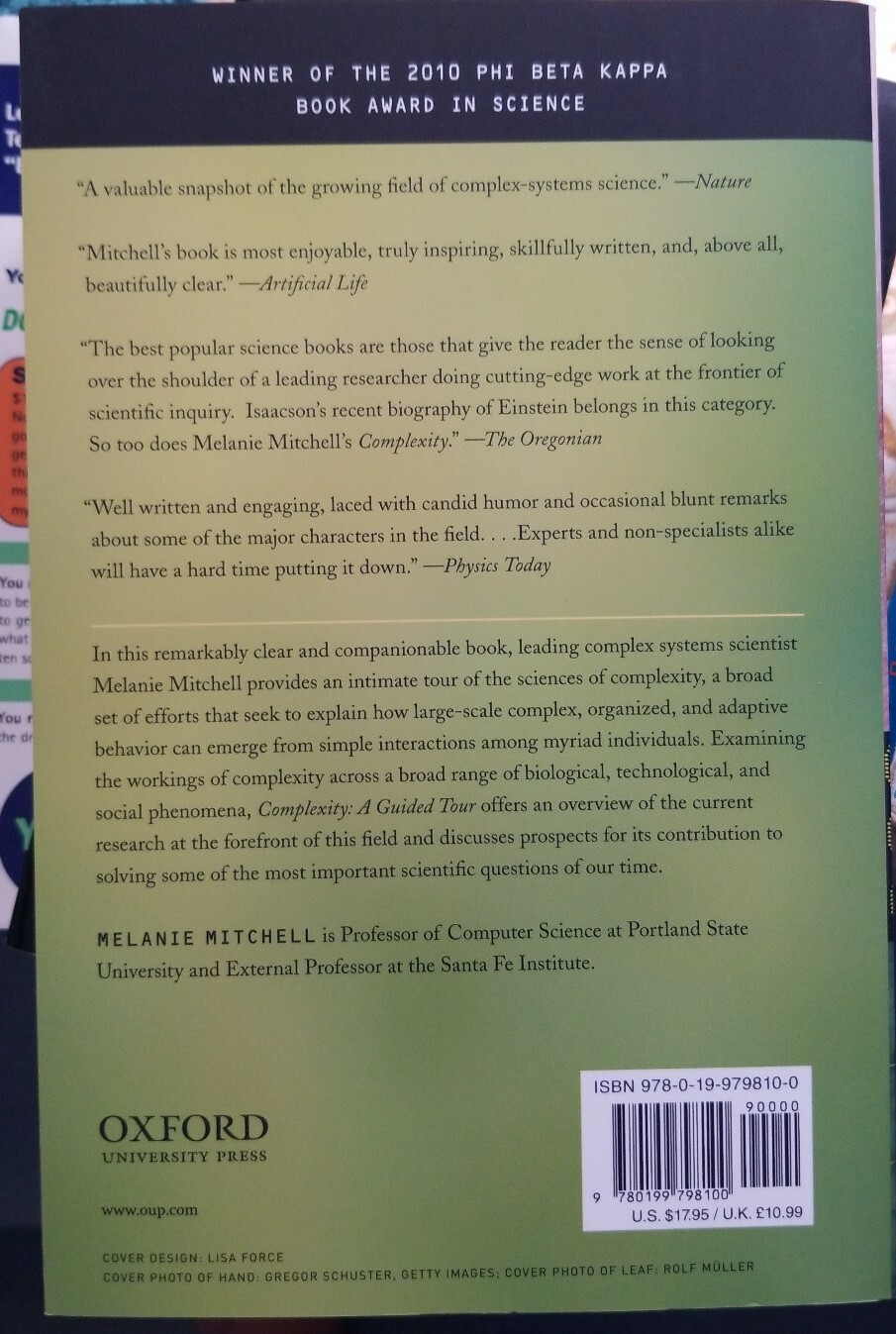 Complexity: A Guided Tour by Mitchell, Melanie (Paperback)