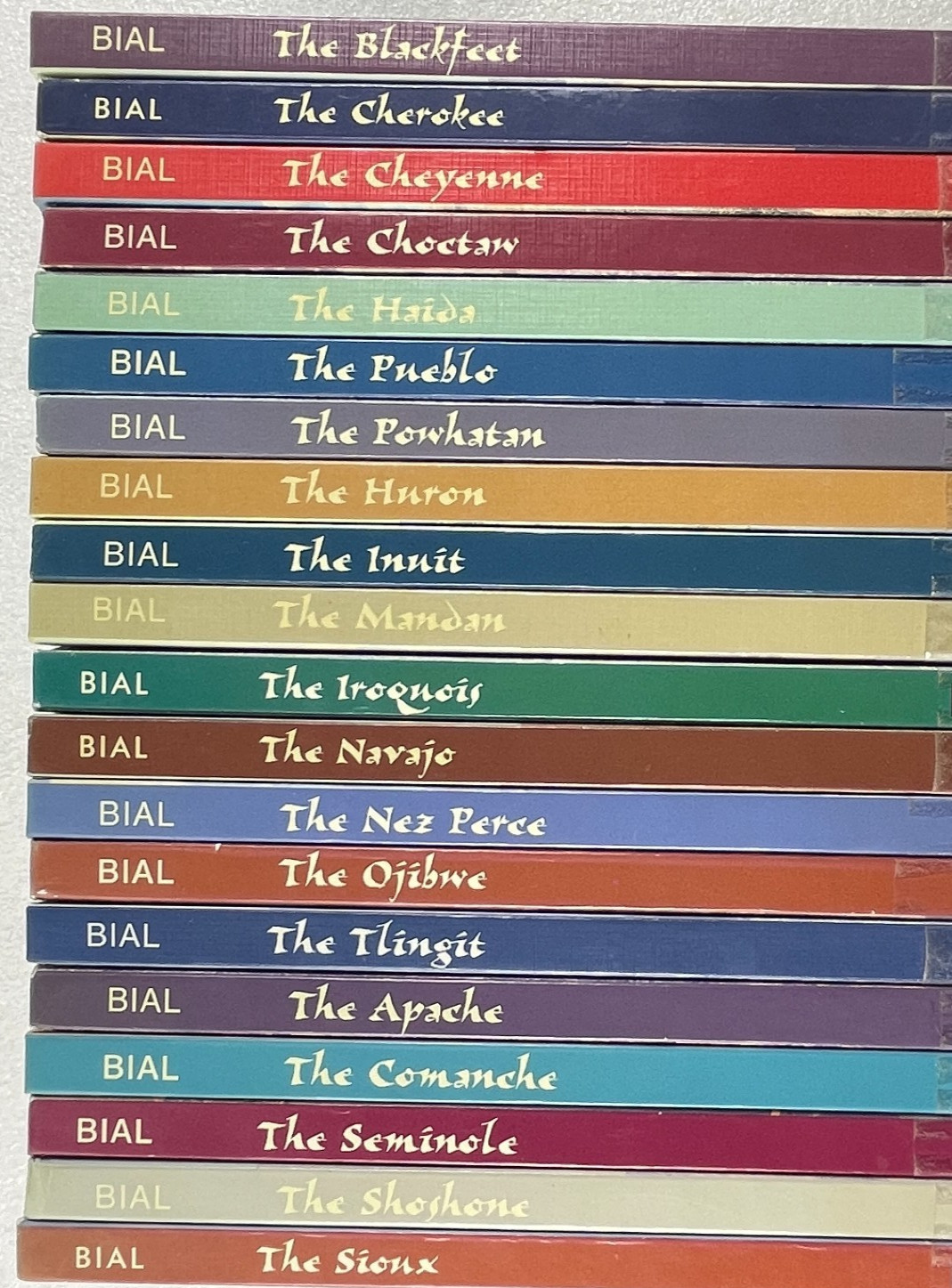 Lifeways Series by Raymond Bial Complete 20-Book Set Ex-Library Native Americans