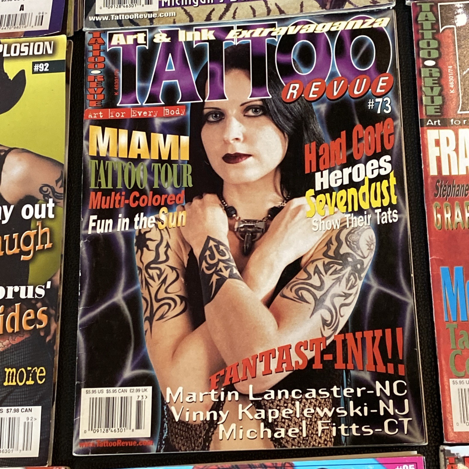 Lot of 17 Issue Vintage Tattoo Revue Magazine Late 1990s 2000s Ink Design Ideas
