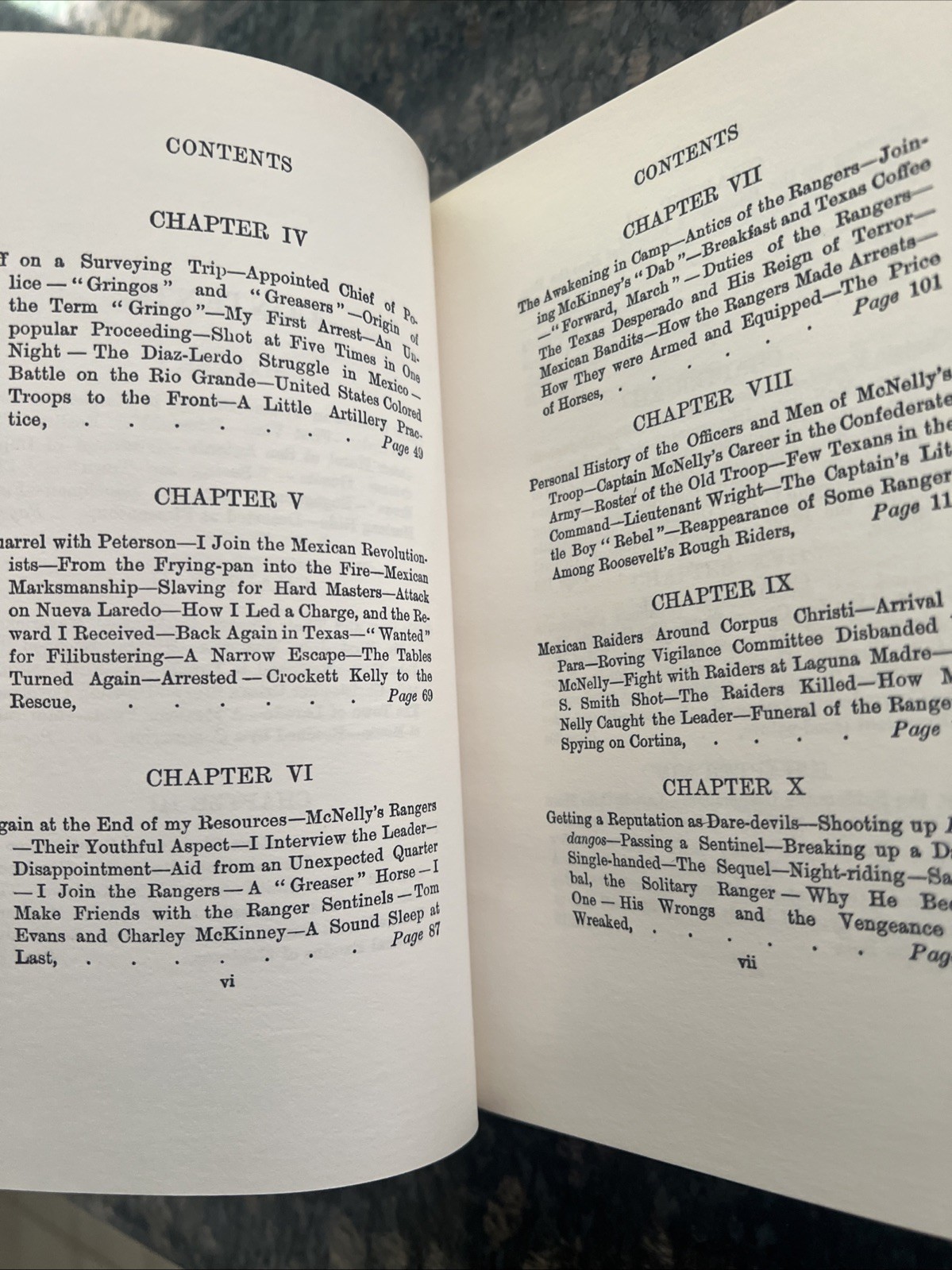 A TEXAS RANGER by N.A. Jennings 1899 (1959 Facsimile The Steck Company HB/SC