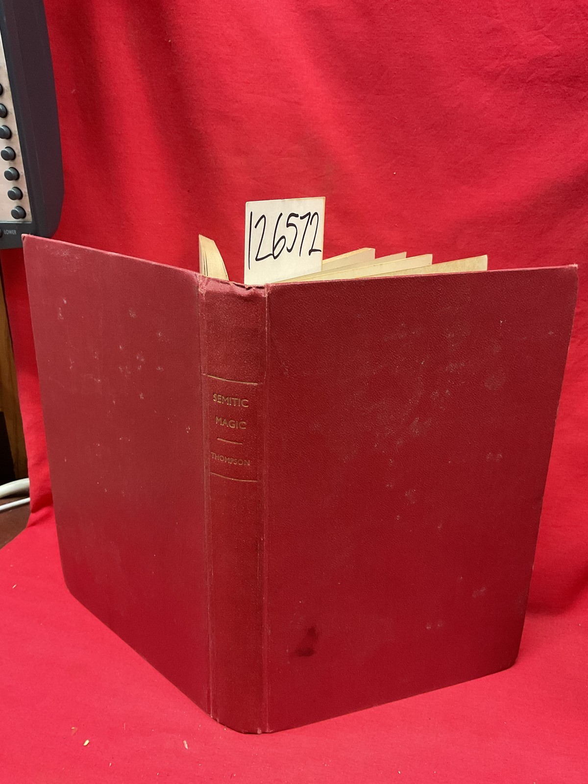 Thompson, R. Campbell Semitic Magic, Its Origins and…