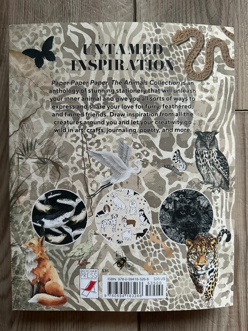 2026 ANIMALS PAPER Paper PAPER Magazine BOOK COLLECTION 180 Pages Of GOODIES New